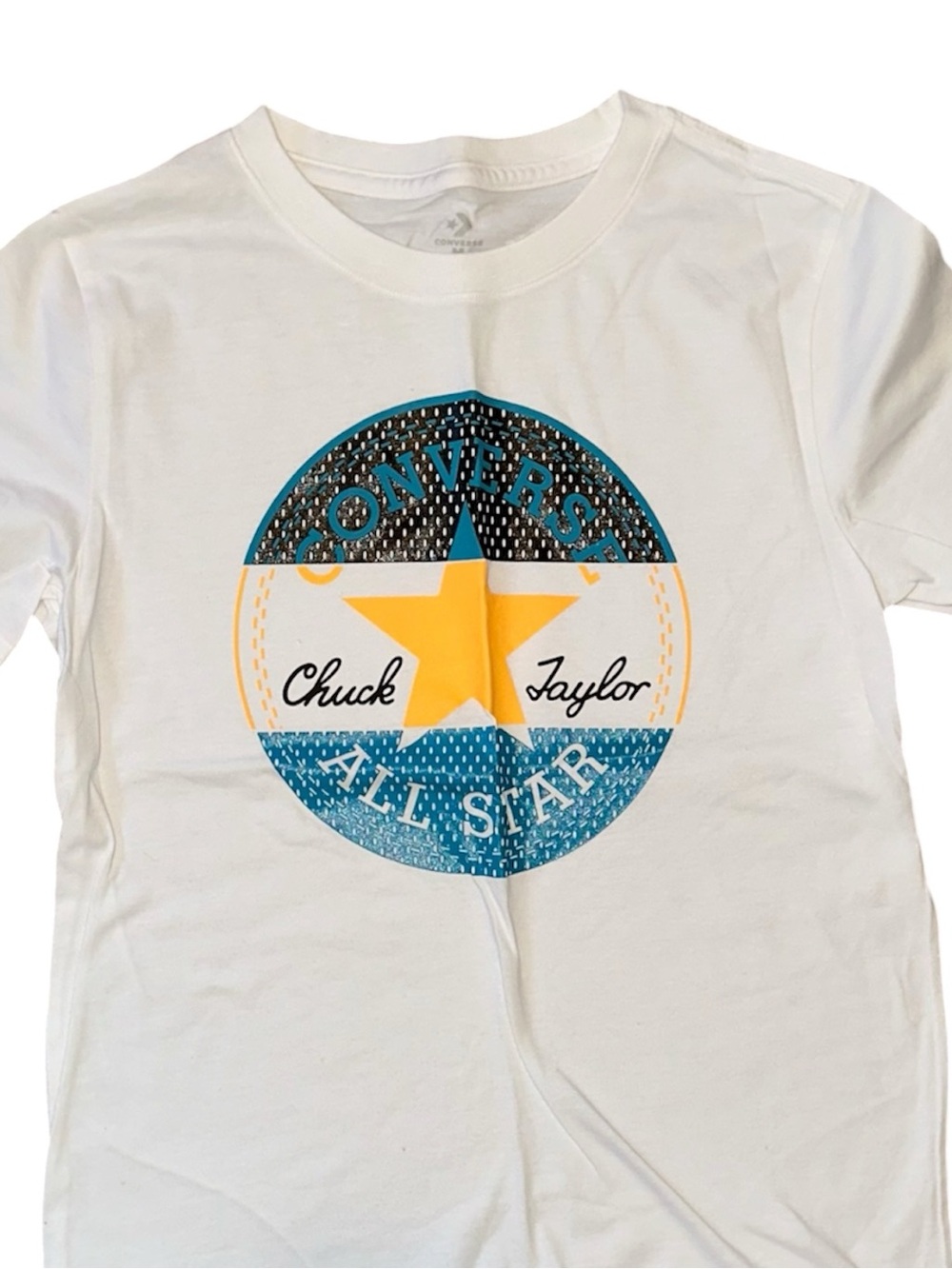 Converse Kids White Chuck Taylor All Star Logo Tee